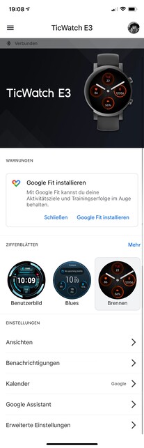 Application WearOS