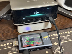 Capture d'écran du test USB-C6