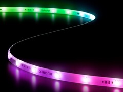Le bandeau lumineux intelligent de Xiaomi peut être synchronisé avec votre musique. (Image source : Xiaomi)