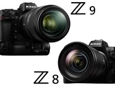 Le Z9, fleuron de Nikon, et son petit frère, le Z8 (Image Source : Nikon - edited)