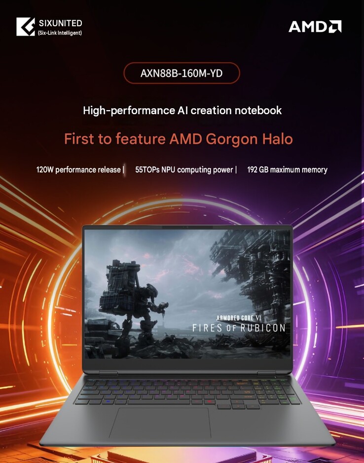 Les ordinateurs portables équipés de processeurs AMD Gorgon Helio seront disponibles avec jusqu’à 192 Go de RAM.