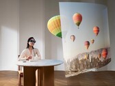 Les lunettes de cinéma Honor peuvent simuler un écran de 201 pouces. (Source de l'image : Honor)