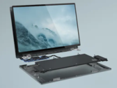 Le Dell Concept Luna repense complètement le design des ordinateurs portables. (Image : Dell)