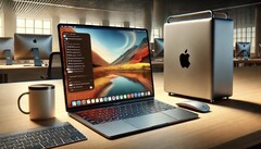 Le MacBook Pro devrait être équipé de la puce M4 à partir de la fin de l'année ou du début de l'année prochaine. (Source : DALL-E)