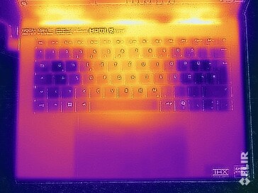 Test de résistance aux températures de surface (en haut)