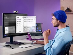 Logitech présente le logiciel Logi AI Prompt Builder et la souris Ai Edition M750 pour un accès d'un seul bouton à ChatGPT. (Source : Logitech)