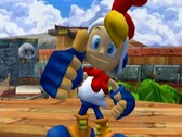 Une capture d'écran de Billy Hatcher et l'œuf géant