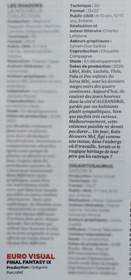 Final Fantasy IX : The Black Mages' Legacy description (Image source : Ecran Total, Gershwin Impact Bluesky account)