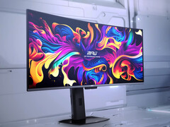 Le MPG 341CQR X36 est l'un des nombreux moniteurs dotés d'un panneau QD-OLED Tandem de 5e génération.