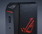 Asus a conçu le ROG NUC 2025 pour qu'il puisse être utilisé verticalement, comme son prédécesseur. (Source de l'image : Asus)