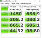 HP ProBook x360 440 G1 - CrystalDiskMark 5 (SSD).