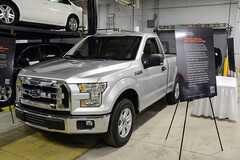 Ford F-150 exposée au laboratoire NVFEL (image : EPA)