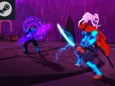 Le jeu de boss rush Furi est disponible à un prix historiquement bas sur Steam. Capture d'écran éditée du jeu. (Source de l'image : Steam)