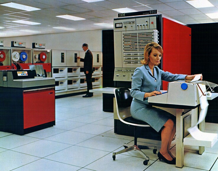 Un IBM System/360. (Image : IBM)