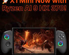 Le OneXPlayer X1 Mini rivalise avec le Lenovo Legion Go original avec un écran identique. (Source de l'image : One-Netbook)