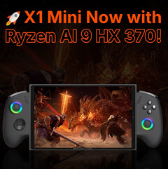 Le OneXPlayer X1 Mini rivalise avec le Lenovo Legion Go original avec un écran identique. (Source de l&#039;image : One-Netbook)