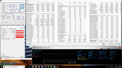 ThinkPad E580 - Stress test : FurMark seul.