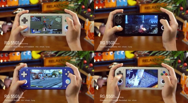 L'Anbernic RG 55G1 sera capable d'émuler plusieurs appareils, y compris certains jeux Nintendo Switch peu gourmands en ressources.