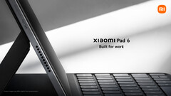 Le Xiaomi Pad 6 et son étui clavier optionnel. (Source de l&#039;image : Xiaomi)