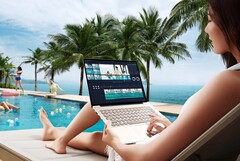 Le Hi MateBook utilise des touches rondes plutôt que carrées. (Source de l'image : Wiko)