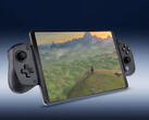 Citron 0.7 dispose d'une implémentation AMD FSR 2. Sur la photo : une tablette exécutant un jeu Nintendo Switch. (Source de l'image : GameSir et r/zelda)
