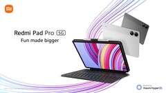 Le Redmi Pad Pro 5G est sur le point d'être lancé. (Image : @leijun)