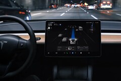 La conduite autonome complète de Tesla en action (Source : Tesla)