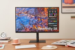 La série ViewFinity S8 de Samsung sera disponible plus tard ce mois-ci sur certains marchés. (Image source : Samsung)