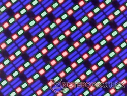 Sous-pixels OLED Sharp RGB