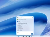 La nouvelle recherche de Windows 11 affichant les fichiers récents, les applications, les paramètres et les actions intégrées.