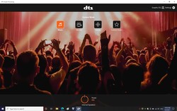 Application de traitement audio DTS préinstallée