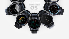 La Moto Watch 100 a été lancée en deux couleurs. (Image source : Motorola)