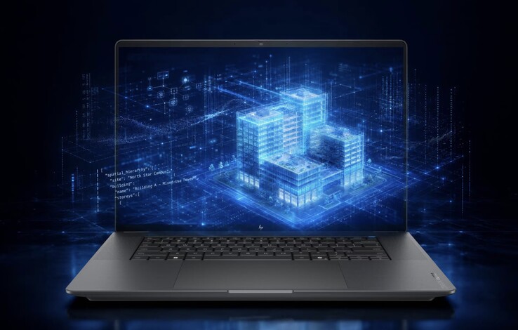 L'ordinateur portable ZBook Ultra G3a équipé d'un processeur AMD peut être doté d'un écran OLED 2,8K de 16 pouces à 120 Hz.