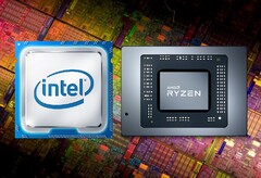 La comparaison entre le cœur Intel i9-11900KF et le Ryzen 7 5800X se résume à des différences de performances et de puissance du cœur. (Source de l'image : Intel/AMD/TechSpot - édité)