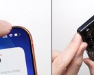 iPhone 17 Pro Max (à gauche) et Galaxy S25 Ultra (à droite) après un test de chute de 1 mètre. (Source de l'image : PhoneBuff sur YouTube, capture d'écran)