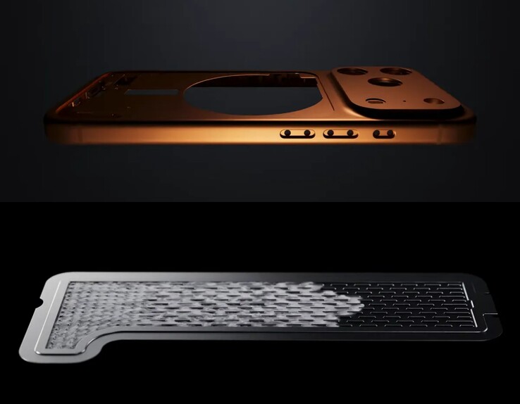 iPhone 17 Pro, conception de refroidissement à chambre à vapeur.