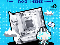 Le seul teaser d'Asus pour sa carte mère ROG 'Mini Blizzard'. (Source de l'image : Asus)