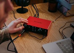 La Scarlett 4i4 est réputée pour sa facilité d&#039;utilisation sans compromis sur la qualité audio (Image Source : Focusrite)