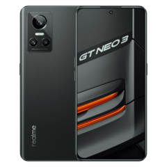 Sinon, le GT Neo 3 ou Neo 3 150W Edition est disponible en noir asphalte. (Source : Realme)