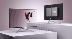 L'AOC U32U1 est un panneau 4K et 60 Hz. (Source de l'image : AOC)