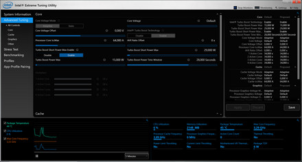 Acer Spin 3 - Intel XTU