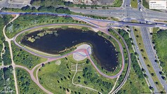 GNSS, autour du lac