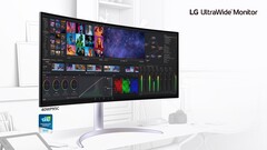 Le LG UltraWide 40WP95C fonctionne en natif à 5 120 x 2 160 pixels. (Source de l&#039;image : LG)