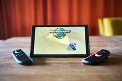 La console Nintendo Switch 2 en action (Image source : Notebookcheck)