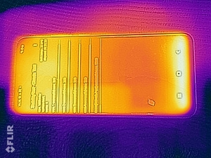 Carte thermique - avant