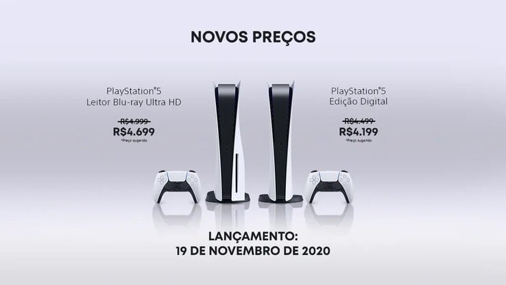 Baisse des prix du PS5 au Brésil. (Source de l'image : PlayStation)