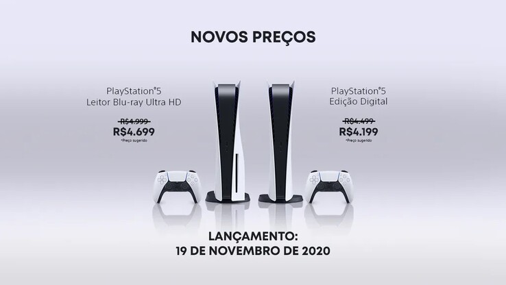 Baisse des prix du PS5 au Brésil. (Source de l'image : PlayStation)