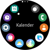 Samsung Galaxy Watch Active2 - Vue circulaire.