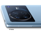Le Vivo X Note sera disponible en trois couleurs avec des finitions de type cuir. (Image source : Vivo & JD.com)