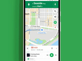Les commandes musicales ont disparu de Google Maps. (Source de l'image : Spotify)